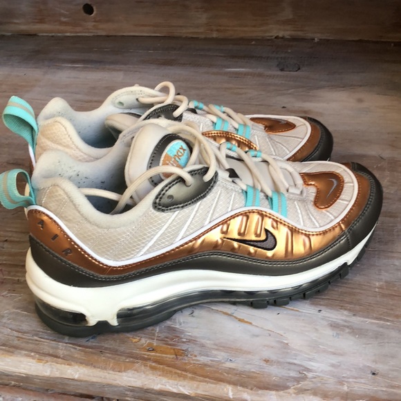 Nike Shoes - Nike Air Max 98 Copper and Teal size 6.5